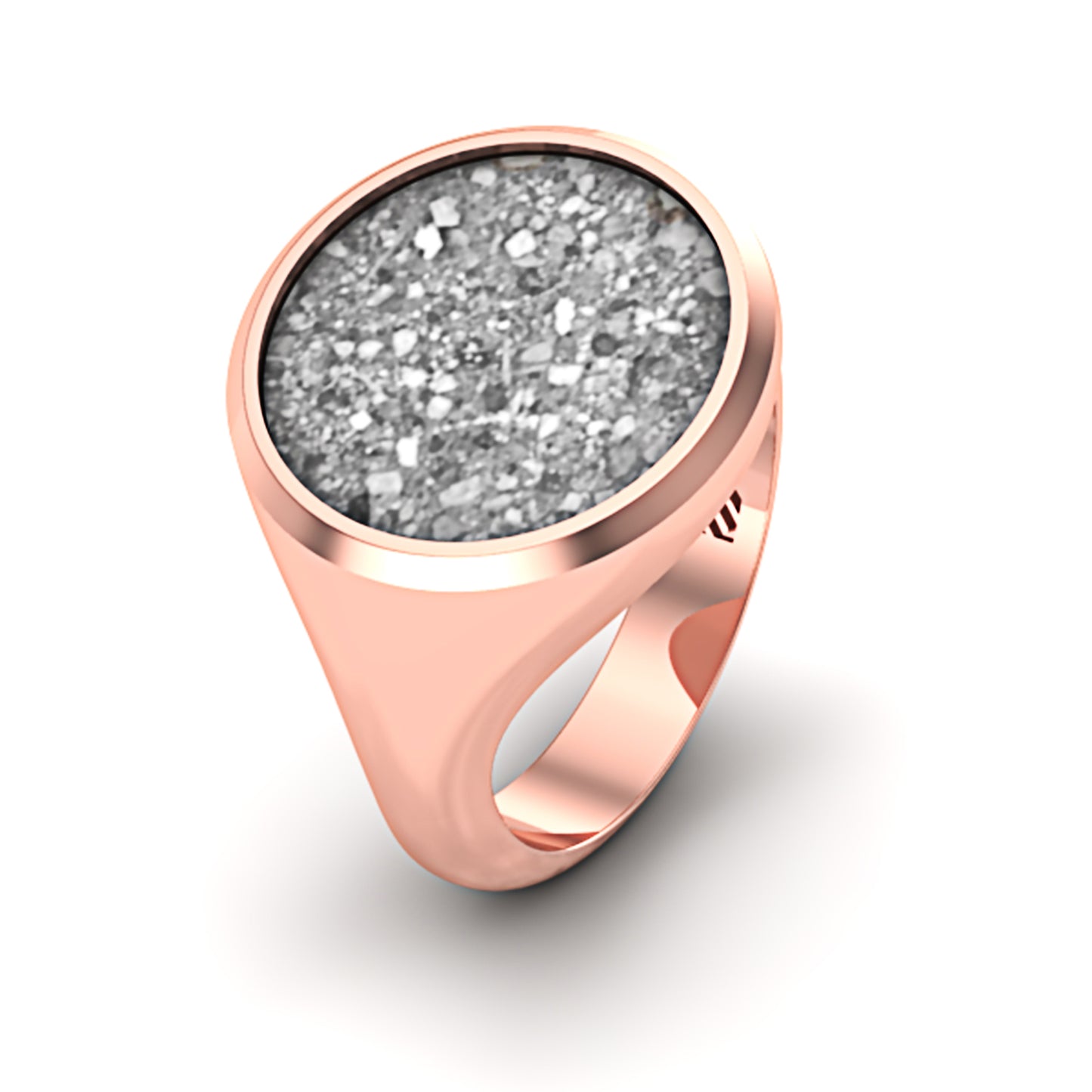 Ronde hars zegelring