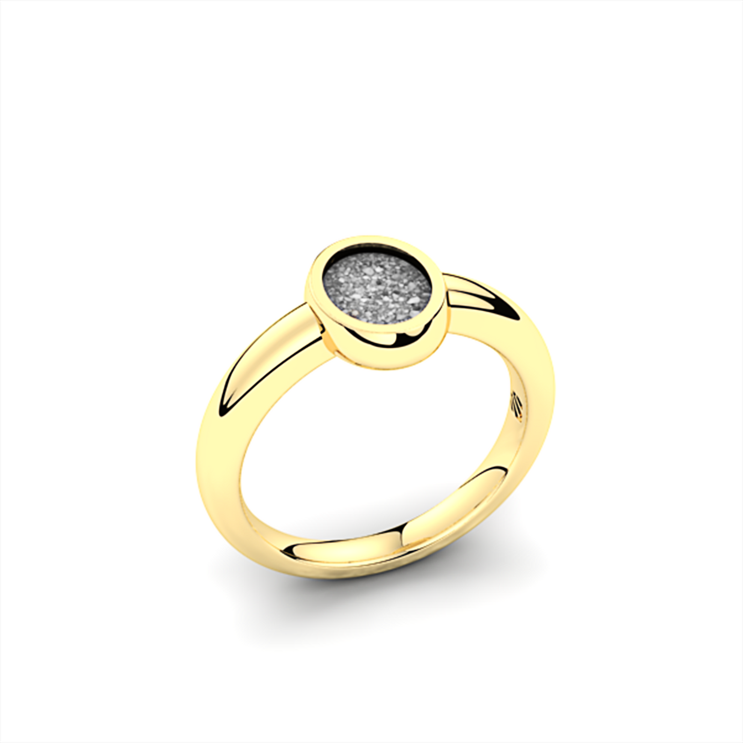 Ovale hars dames ring