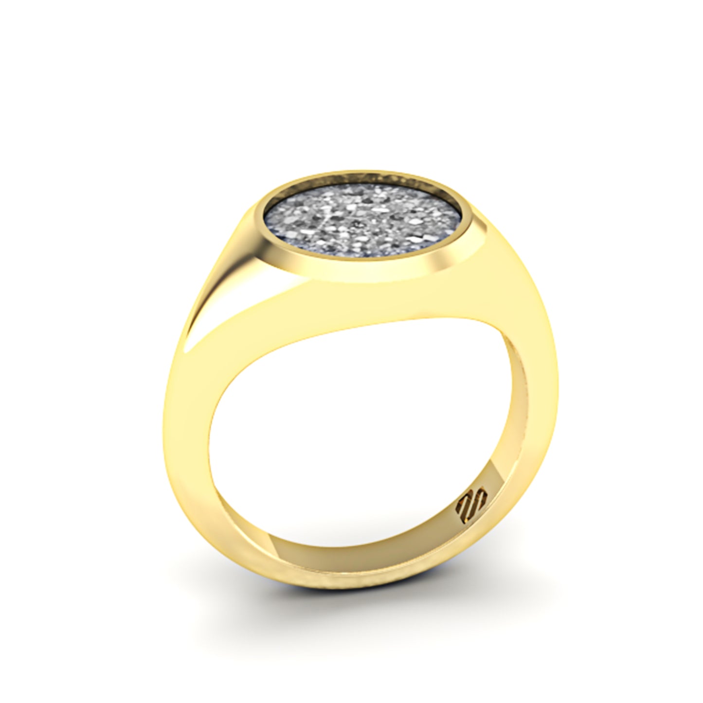 Ronde hars zegelring