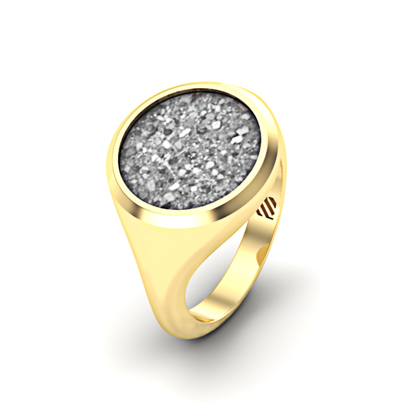 Ronde hars zegelring