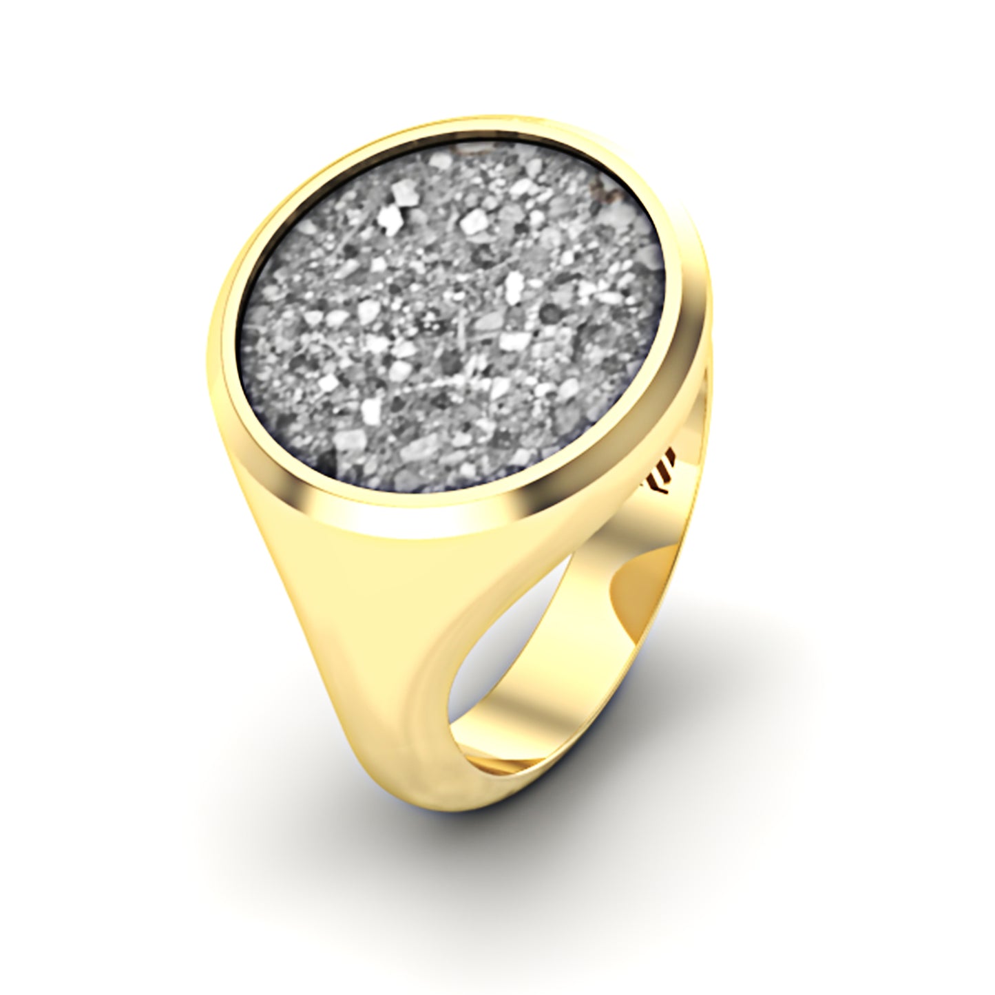 Ronde hars zegelring