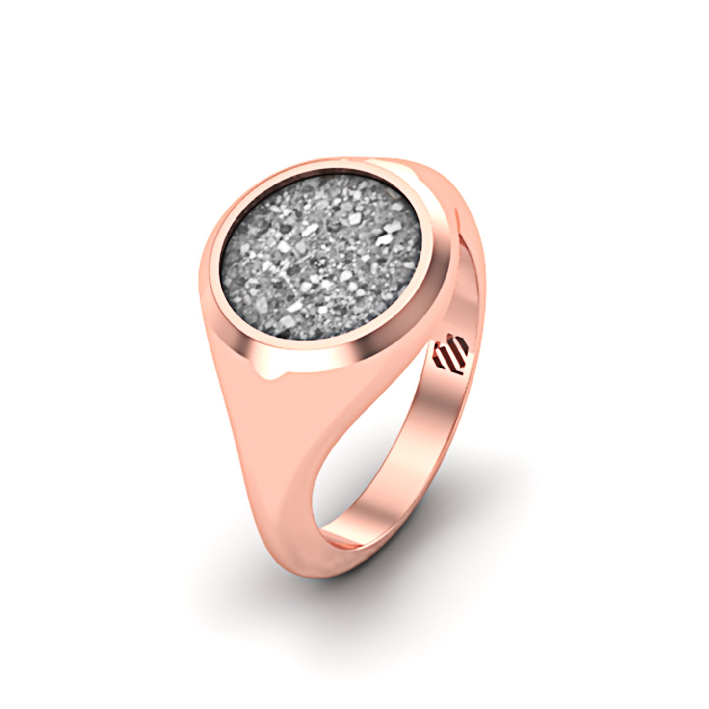 Ronde hars zegelring